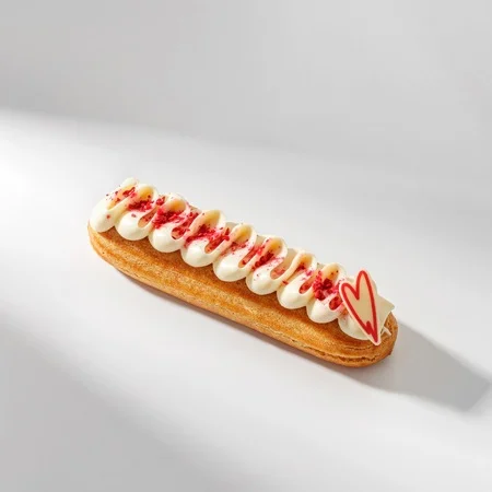 Eclair – Iaurt cu zmeură