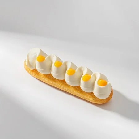 Eclair – Ciocolată albă cu lămâie